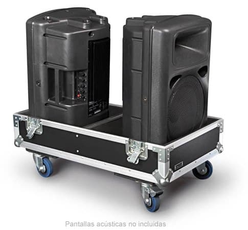 Caja de transporte para 2 altavoces 15'' thumbnail 2
