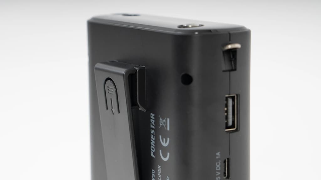 Amplificador portátil USB/microSD con micrófono inalámbrico UHF thumbnail 4