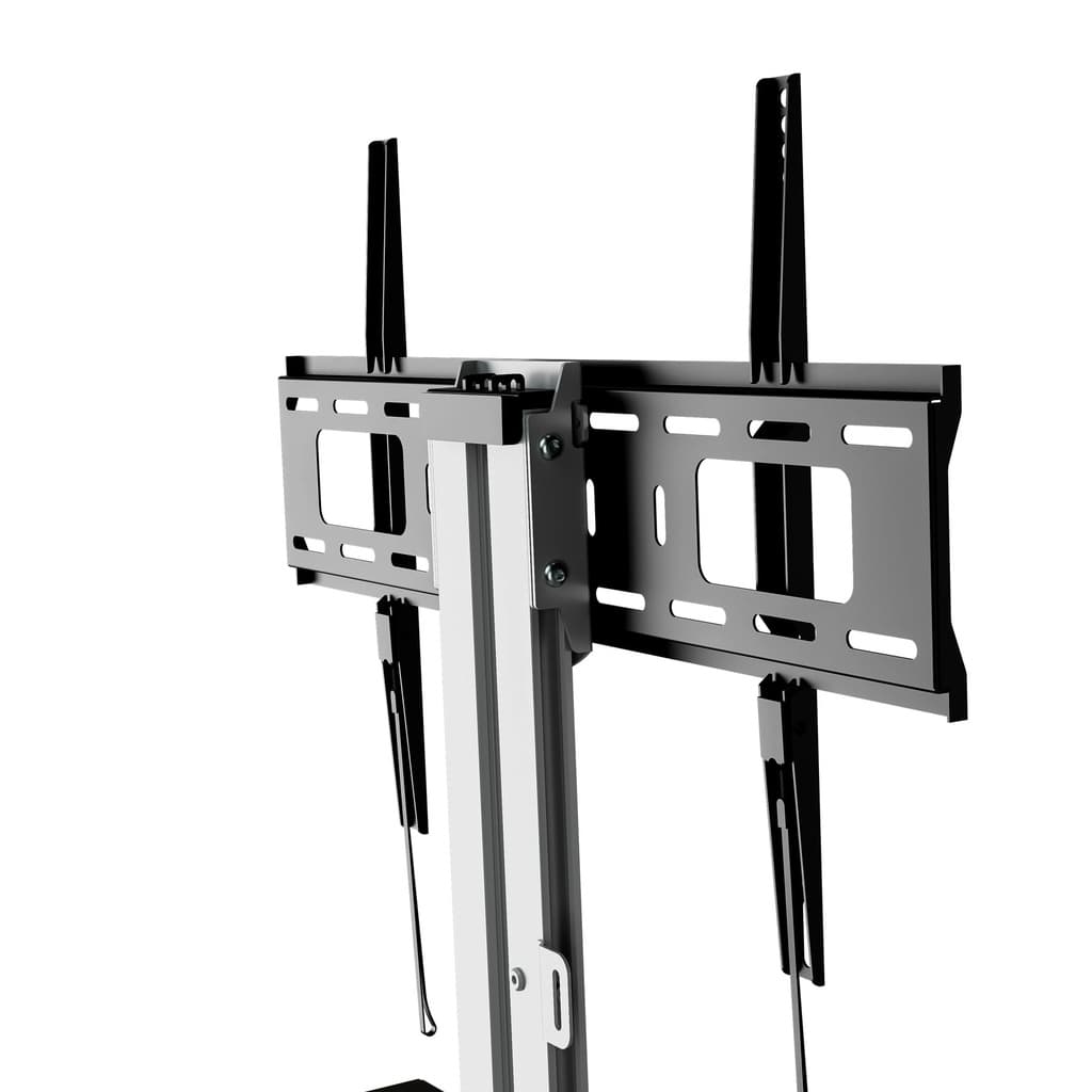 Soporte TV orientable de suelo apoyado en pared thumbnail 4