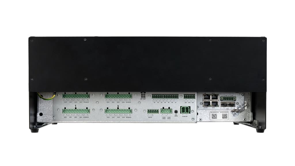 SEVEN Sistema de alarma por voz y megafonía compacto enrackable EN54 con 2 mensajes simultáneos y fibra SFP, 2 x 320 W thumbnail 2