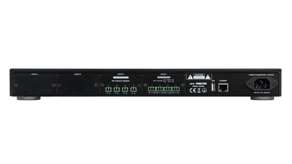 Dispositivo de 4 entradas aisladas y 4 salidas de propósito general para sistema de audio IP thumbnail 2