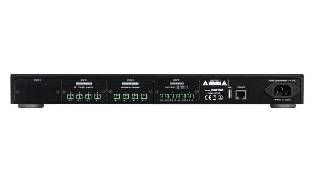 Dispositivo de 8 entradas aisladas y 4 salidas de propósito general para sistema de audio IP thumbnail 2