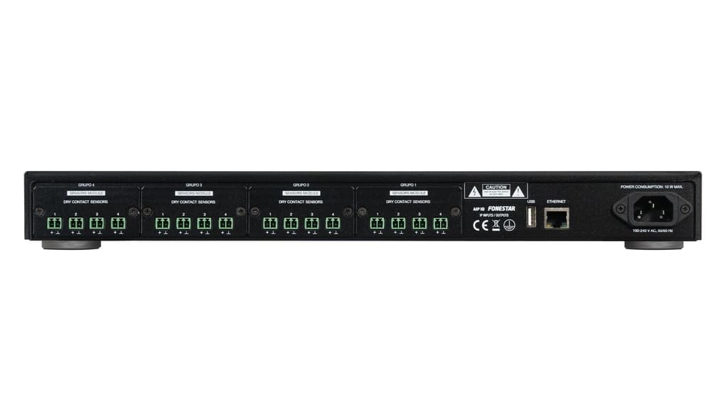 Dispositivo de 16 entradas aisladas para sistema de audio IP thumbnail 2