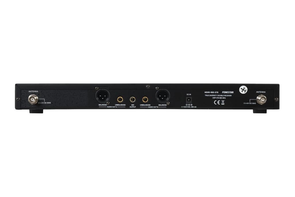 Receptor doble UHF True Diversity, 570–582 MHz thumbnail 2