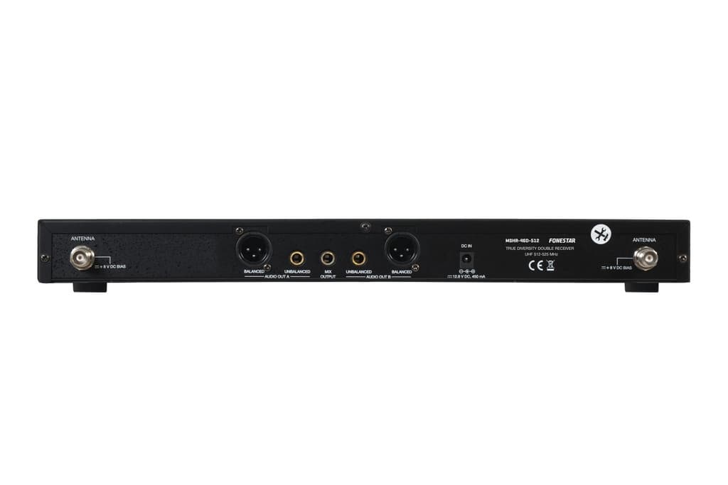 Receptor doble UHF True Diversity, 512–525 MHz thumbnail 2