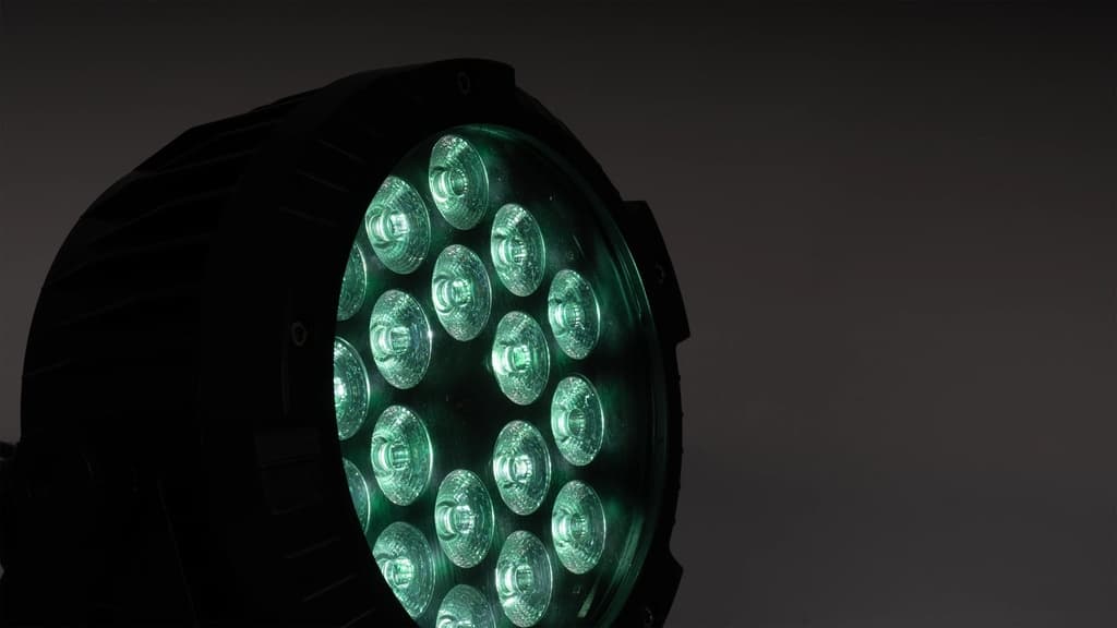 Foco PAR LED plano RGBW thumbnail 4