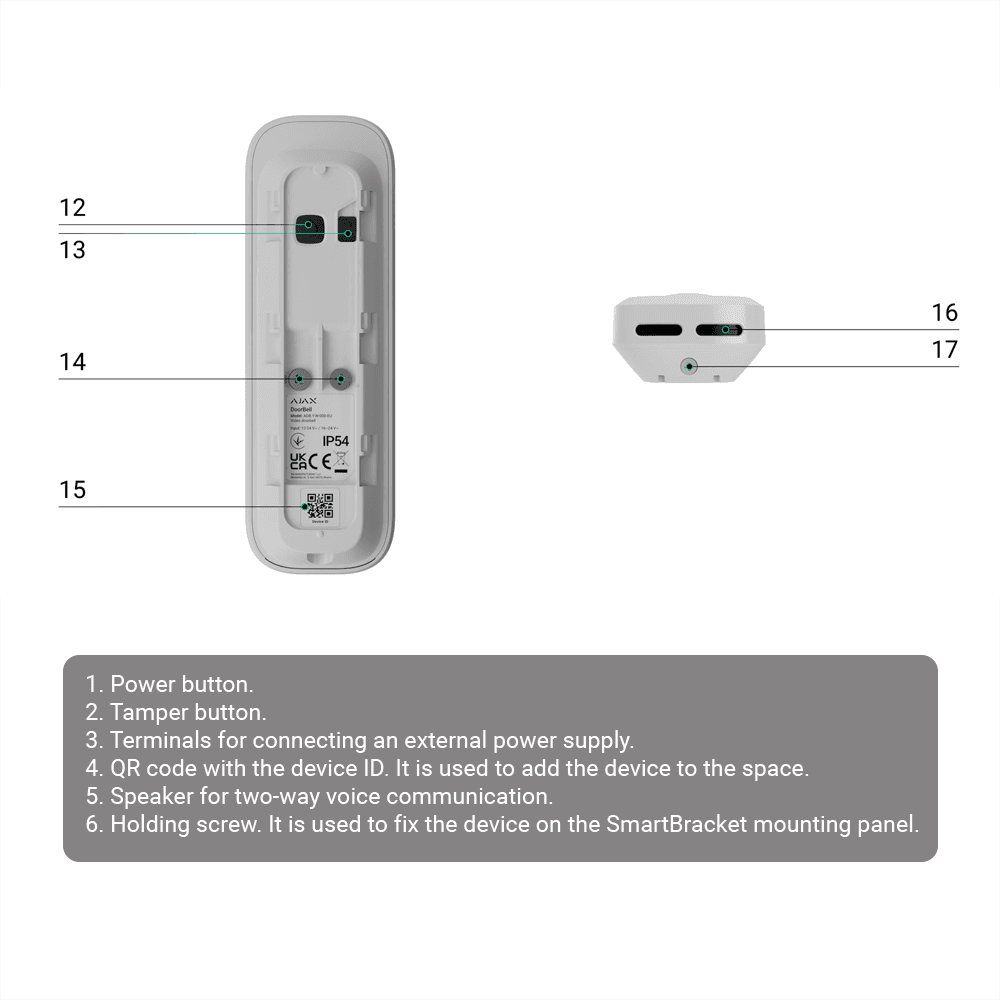 AJ-DOORBELL-4-W thumbnail 4