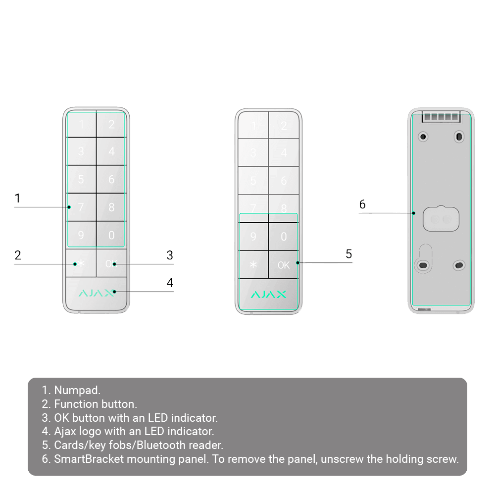 FIBRA-KEYPADOUTDOOR-W thumbnail 4
